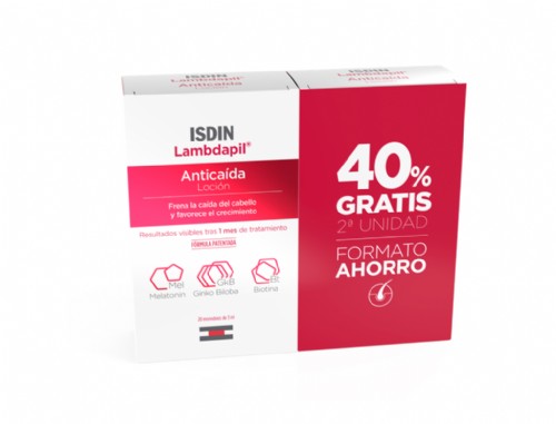 Isdin Lambdapil Anticaída Loción 3ml x 20 Monodosis